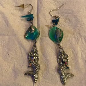 Mop mermaid earring